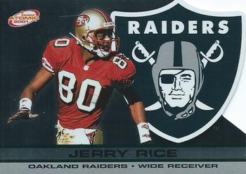 2001 Pacific Prism Atomic #105 Jerry Rice Front