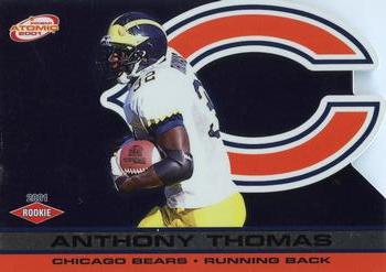2001 Pacific Prism Atomic #160 Anthony Thomas Front