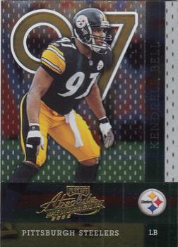 2002 Playoff Absolute Memorabilia #75 Kendrell Bell Front