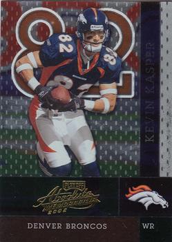 2002 Playoff Absolute Memorabilia #80 Kevin Kasper Front