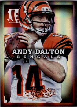 2013 Panini Absolute #21 Andy Dalton Front