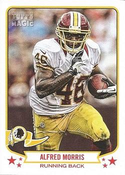2013 Topps Magic #27 Alfred Morris Front