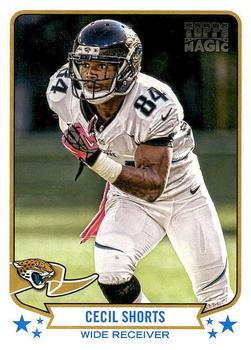 2013 Topps Magic #186 Cecil Shorts Front
