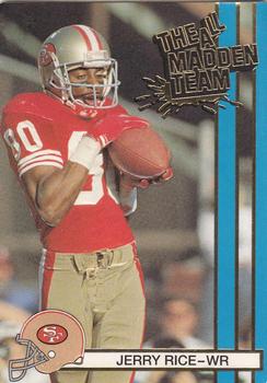 1990 Action Packed All-Madden #2 Jerry Rice Front