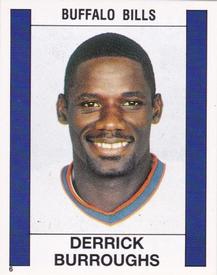 1988 Panini Stickers #6 Derrick Burroughs Front