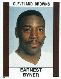 1988 Panini Stickers #34 Earnest Byner Front