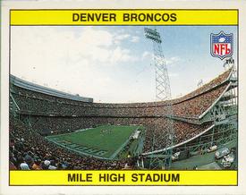 1988 Panini Stickers #47 Denver Broncos Helmet Back