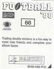 1988 Panini Stickers #66 Ray Childress Back