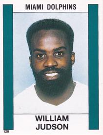 1988 Panini Stickers #128 William Judson Front
