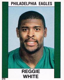 1988 Panini Stickers #379 Reggie White Front