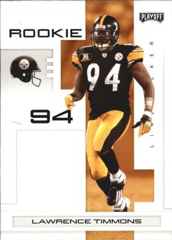 2007 Playoff NFL Playoffs #141 Lawrence Timmons Front