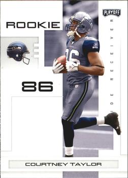2007 Playoff NFL Playoffs #150 Courtney Taylor Front