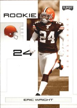 2007 Playoff NFL Playoffs #167 Eric Wright Front