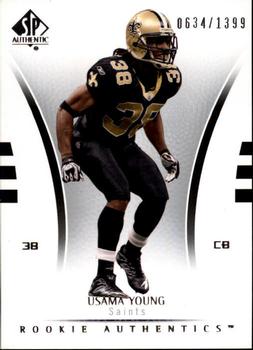 2007 SP Authentic #106 Usama Young Front