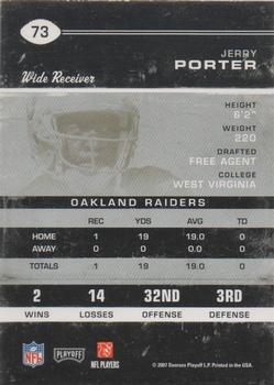 2007 Playoff Contenders #73 Jerry Porter Back