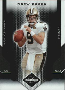 2007 Leaf Limited #62 Drew Brees Front