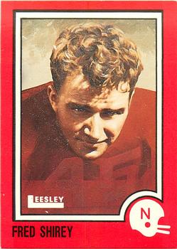 1989 Leesley Nebraska Cornhuskers 100 #82 Fred Shirey Front