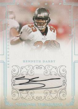 2007 Playoff National Treasures #158 Kenneth Darby Front