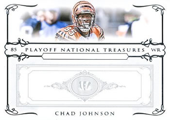 2007 Playoff National Treasures #32 Chad Johnson Front