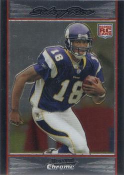 2007 Bowman Chrome #BC79 Sidney Rice Front