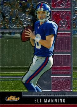 2008 Finest #20 Eli Manning Front