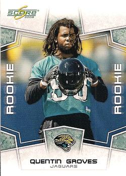 2008 Score #372 Quentin Groves Front