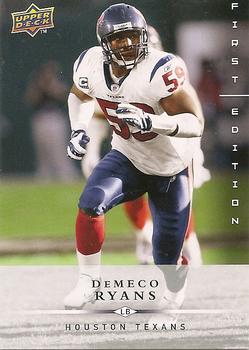 2008 Upper Deck First Edition #59 DeMeco Ryans Front