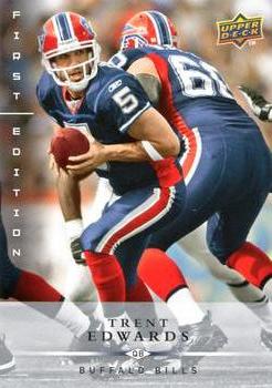 2008 Upper Deck First Edition #16 Trent Edwards Front