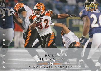 2008 Upper Deck First Edition #31 Rudi Johnson Front
