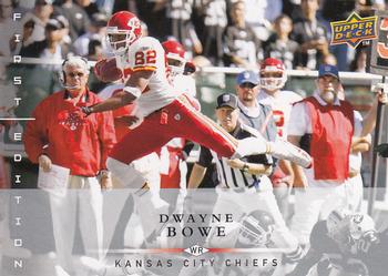 2008 Upper Deck First Edition #73 Dwayne Bowe Front