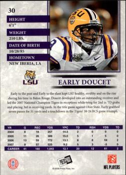 2008 Press Pass #30 Early Doucet Back