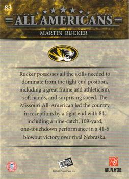 2008 Press Pass #83 Martin Rucker Back