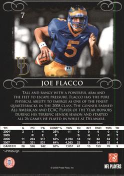 2008 Press Pass Legends #7 Joe Flacco Back