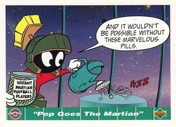 1992 Upper Deck Comic Ball IV #3 Pop Goes The Martian Front