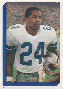 1986 Topps Stickers #36 Everson Walls Front