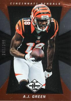 2013 Panini Limited #20 A.J. Green Front