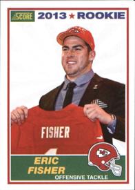 2013 Panini Stickers #200 Eric Fisher Front