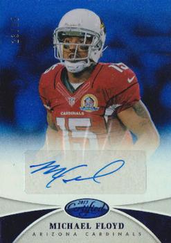 2013 Panini Certified - Mirror Blue Signatures #133 Michael Floyd Front