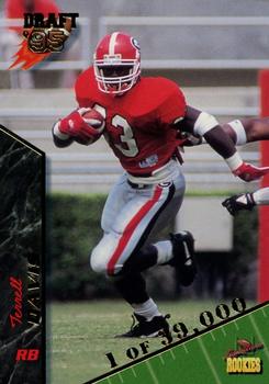 1995 Signature Rookies  #21 Terrell Davis Front