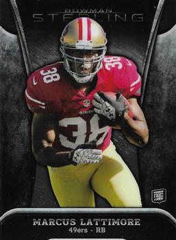 2013 Bowman Sterling #73 Marcus Lattimore Front