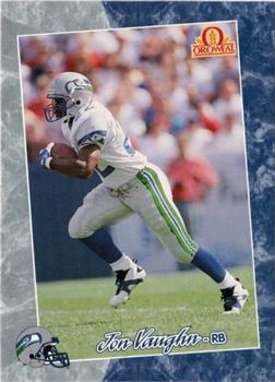 1993 Pacific Oroweat Seattle Seahawks #49 Jon Vaughn Front