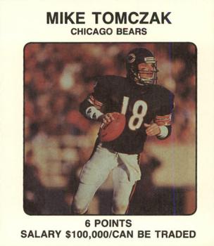 1989 Franchise Game #NNO Mike Tomczak Front