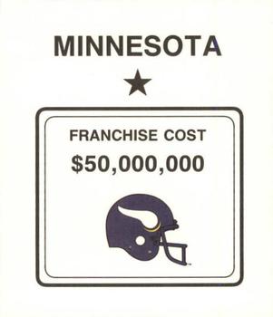 1989 Franchise Game #NNO Minnesota Vikings Front