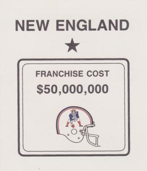 1989 Franchise Game #NNO New England Patriots Front