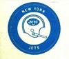1970 Chiquita Team Logo Stickers #NNO New York Jets Front