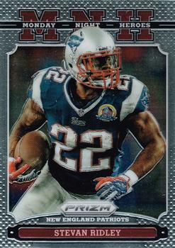 2013 Panini Prizm - Monday Night Heroes #23 Stevan Ridley Front