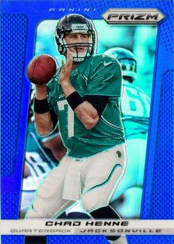 2013 Panini Prizm - Prizms Blue #39 Chad Henne Front