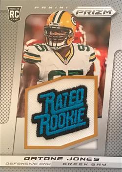 2013 Panini Prizm - Rated Rookie Patches #223 Datone Jones Front