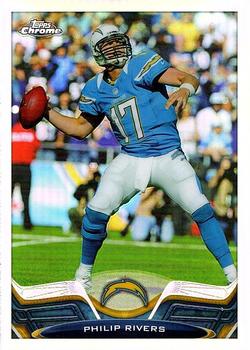 2013 Topps Chrome - Refractors #84 Philip Rivers Front