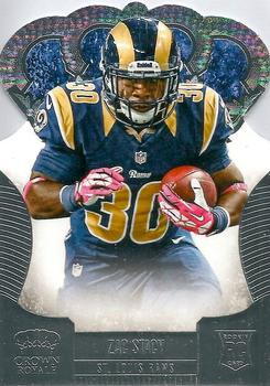 2013 Panini Crown Royale #199 Zac Stacy Front